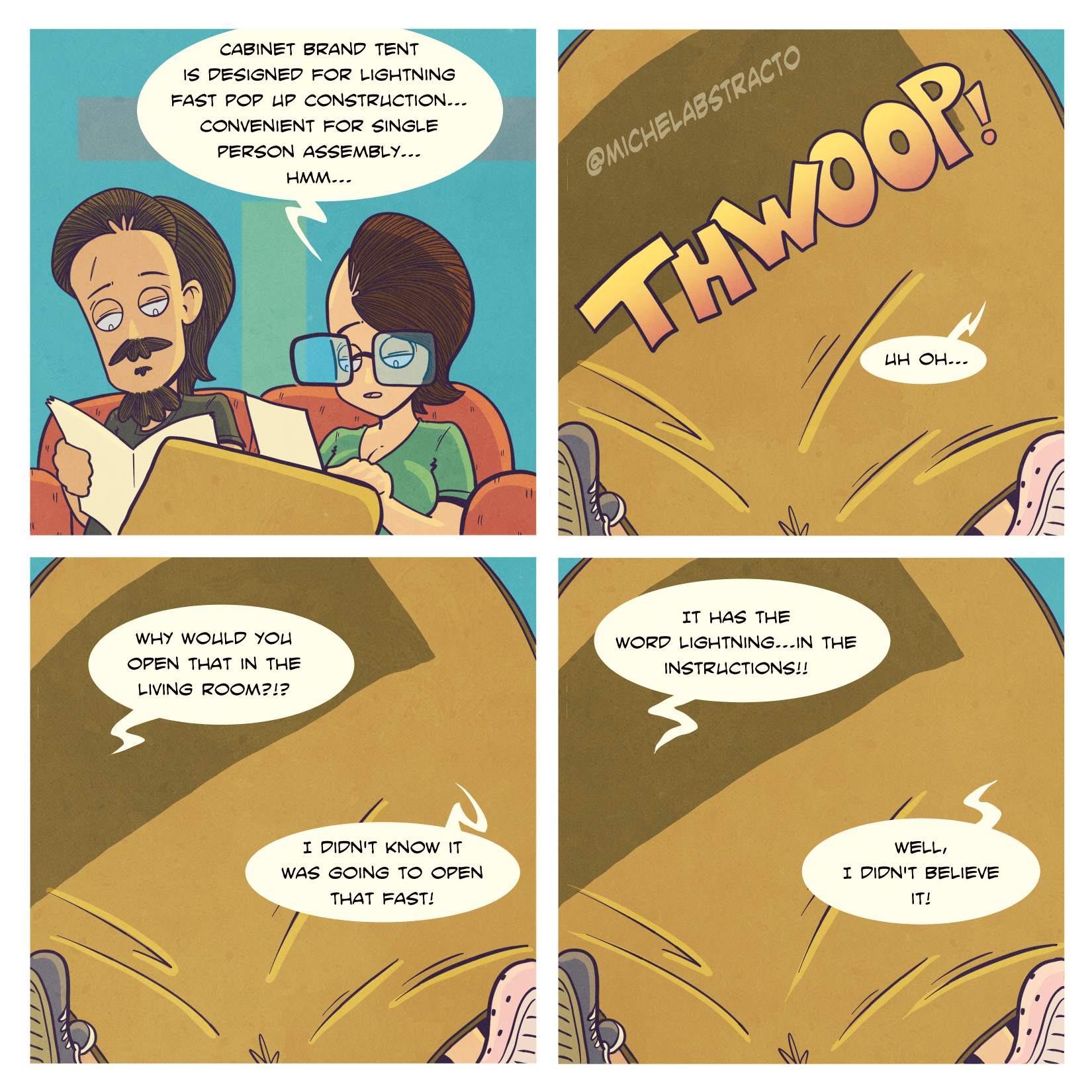 Behind the Strips: Lightning Tent