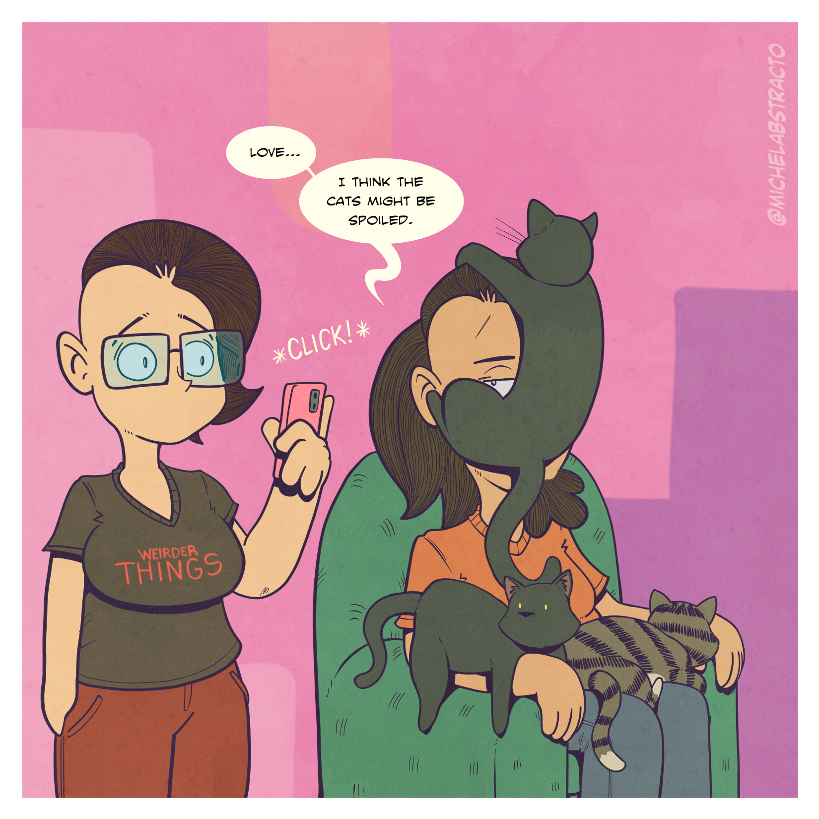 Behind the Scenes: Spoiled Cats