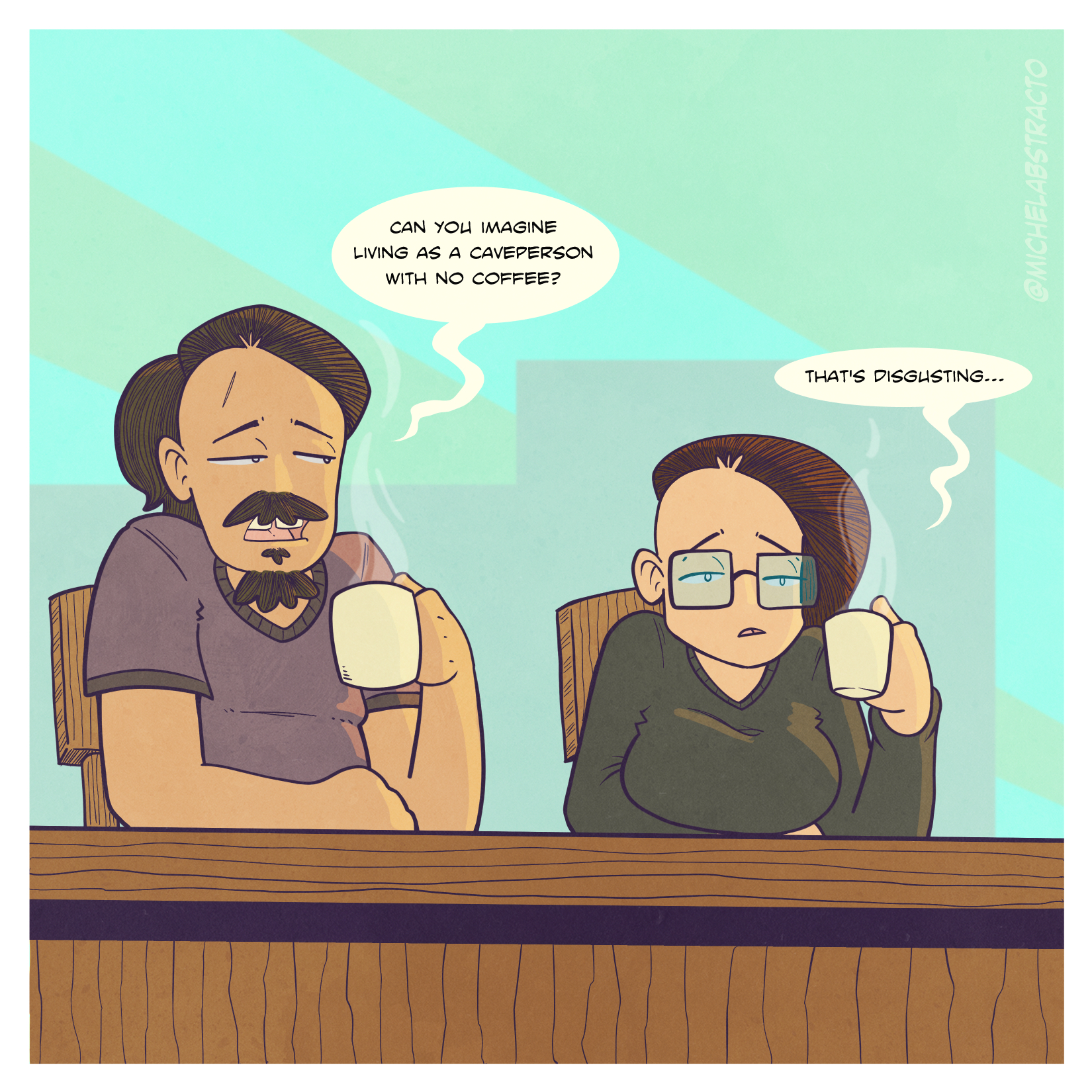 Behind the Strips: Caveperson Coffee